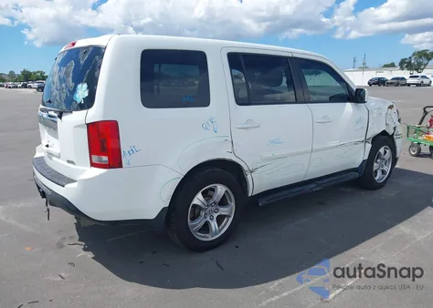 2012 Honda Pilot Ex-L from USA, damaged, VIN 5FNYF4H53CB001903